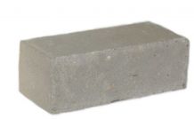 Камень кирпич с колотой поверхностью Серый